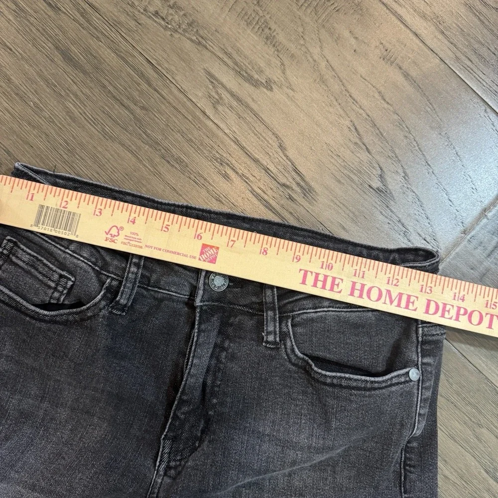 Judy Blue Jeans JB88130 Boyfriend Fit Black Stretch Denim Mid-Rise Size 5/27 - Picture 4 of 11